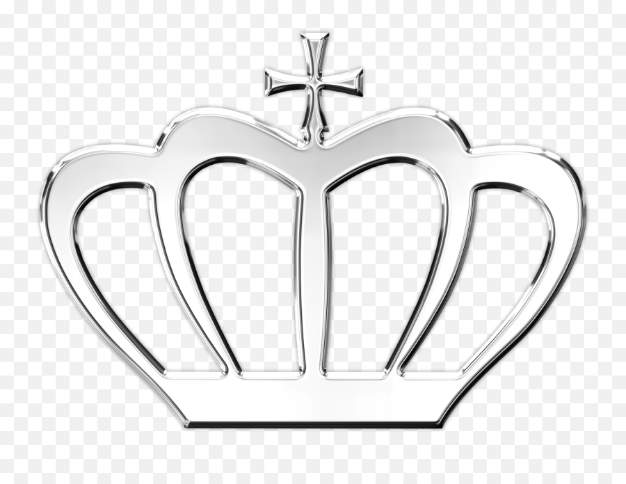 Silver Crown Png Image With Transparent Background 18 - Corona De Reina Plateadapng,King Crown Png