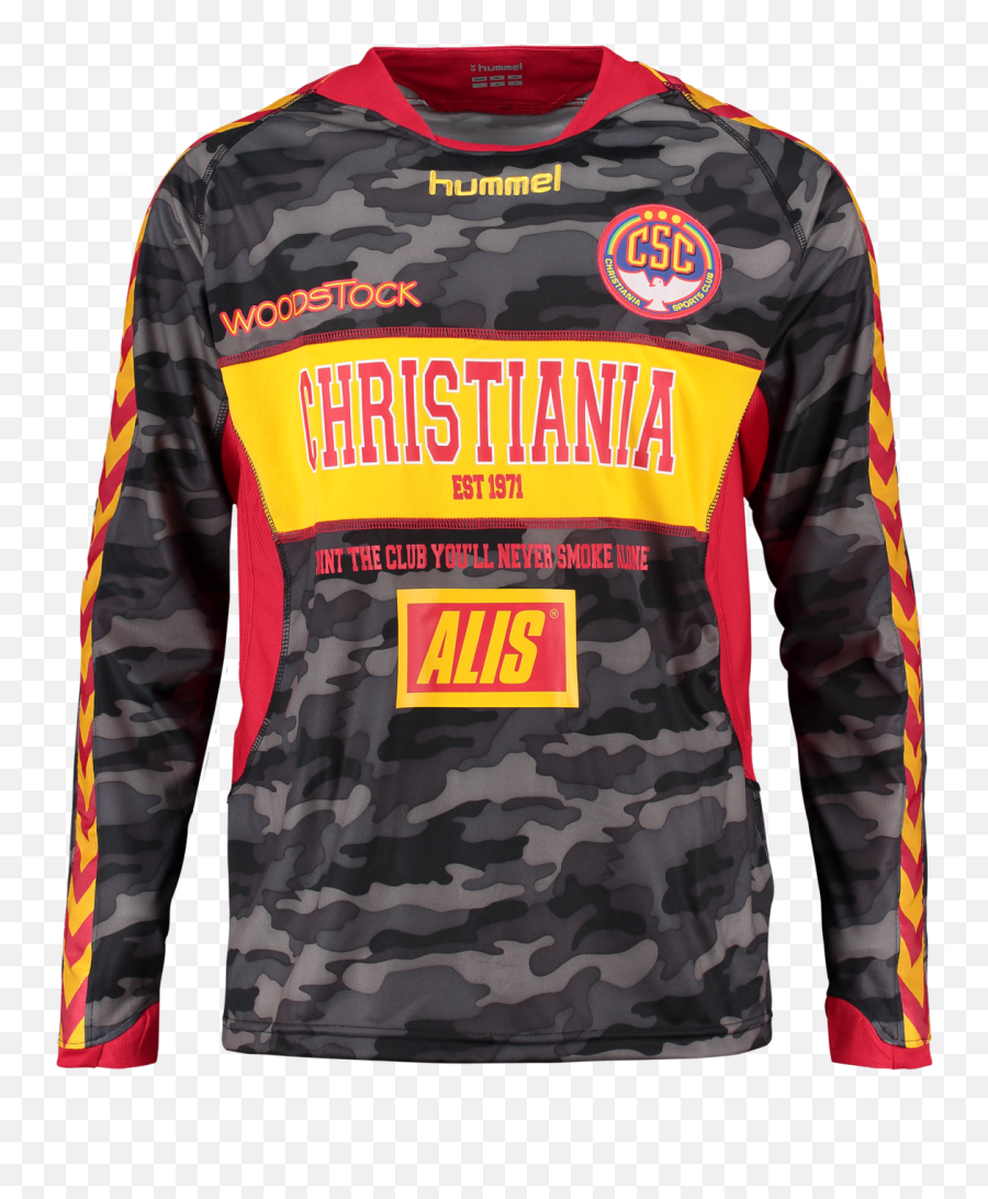 Christiania Camo Ls Jersey - Christiania Sports Club Png,Icon Sports Club