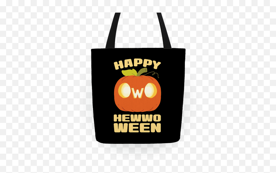 Happy Hewwoween Owo Tote Bag - Tote Bag Png,Owo Png