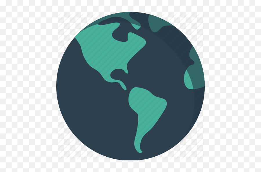 Globe Icon Flat - Globe Flat Icon Png,Flat Globe Icon