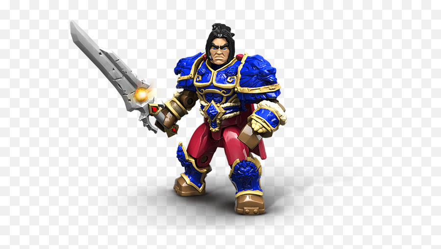 Mega Bloks World Of Warcraft - Warcraft Mega Bloks Figures Png,Varian Wrynn Overwatch Icon