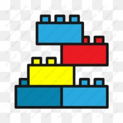 Download Toy Lego Block Vector Icon Inventicons - Lego Blocks png