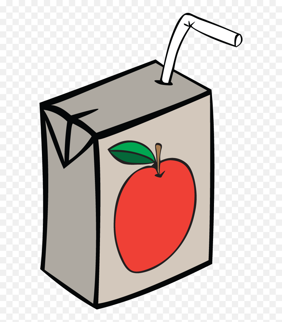 Juice Box Clipart Png Transparent - Apple Juice Box Clipart,Juice Box Png