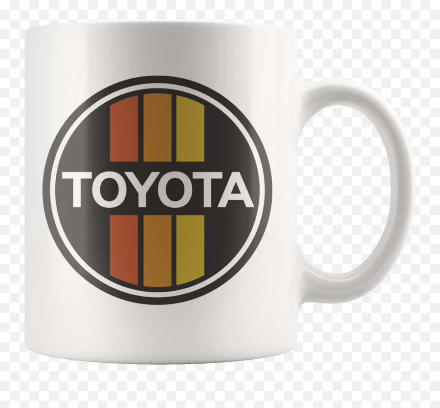 Retro Toyota Logo Coffee Mug - Toyota Stickers Png,Toyota Logo Images