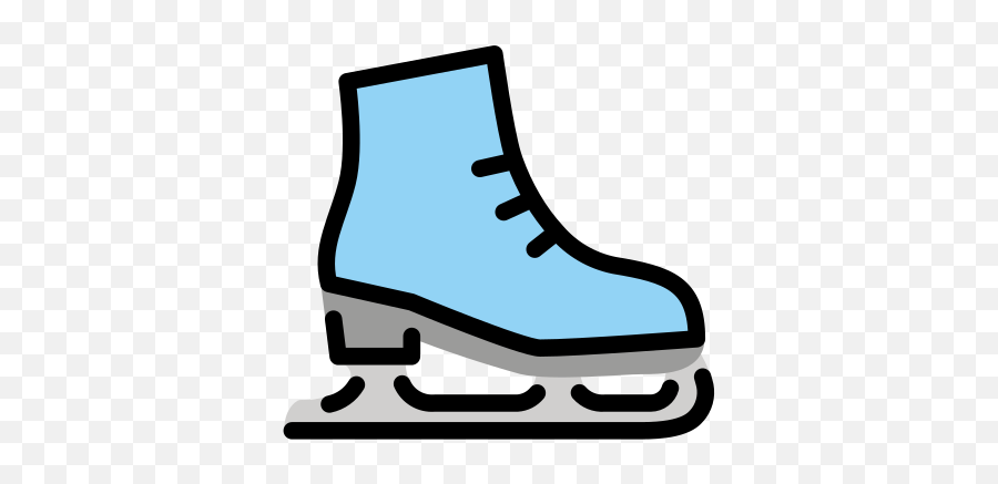Ice Skate Emoji - Ice Skating Emoji Png,Icy Icon
