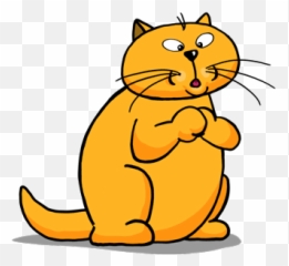 Say It With Fat Cats By Martine Carlsen - Happy png