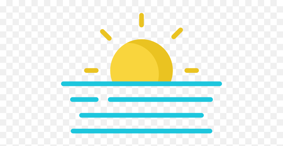 Sunrise - Free Nature Icons Dot Png,Sunrise Icon Png