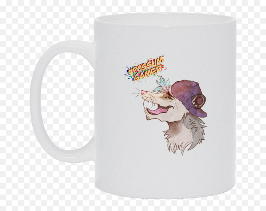 Possum Merch Semerch - Gamer Gary The Axolot Png,Metalhead Coffee Icon