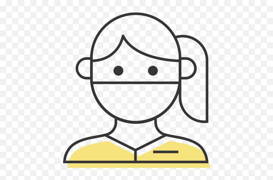 Coronavirus Doctor Woman Free Icon - Iconiconscom Yellow Vs Green Pokemon Png,Man And Woman Icon Vector