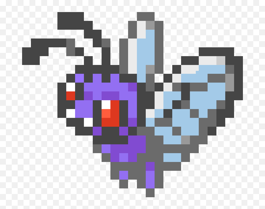 Butterfree - Transparent Pixel Heart Png,Butterfree Png