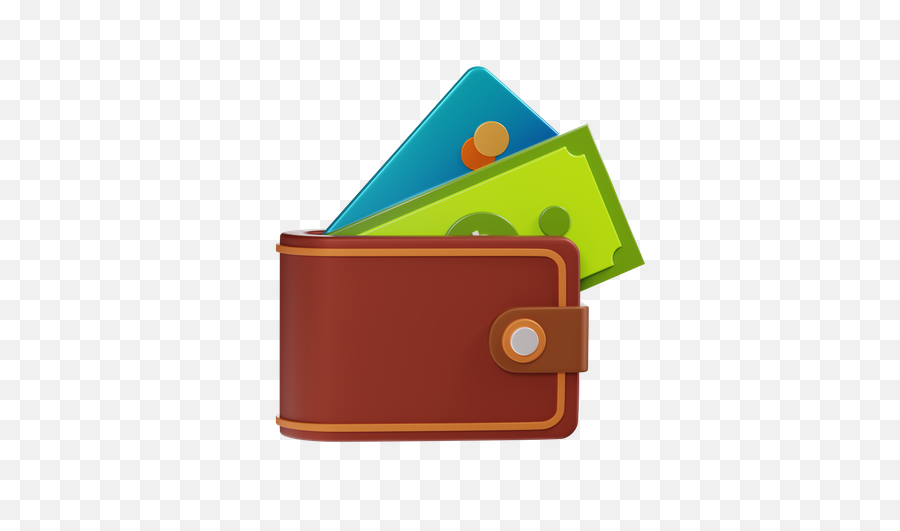 Money Wallet Icon - Download In Flat Style Horizontal Png,Google Wallet Icon