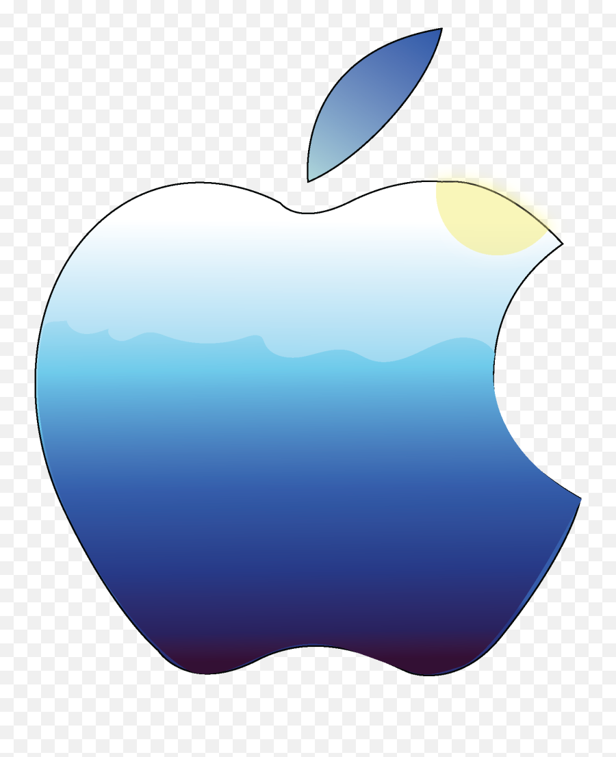 Deep Sea Into Apple Logo - Fresh Png,Applie Icon