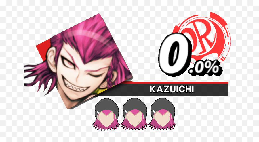 Day 21 Of Making Smash Bros Battle Uiu0027s For Danganronpa - Kyoko Kirigiri Smash Bros Png,Kazuichi Souda Icon