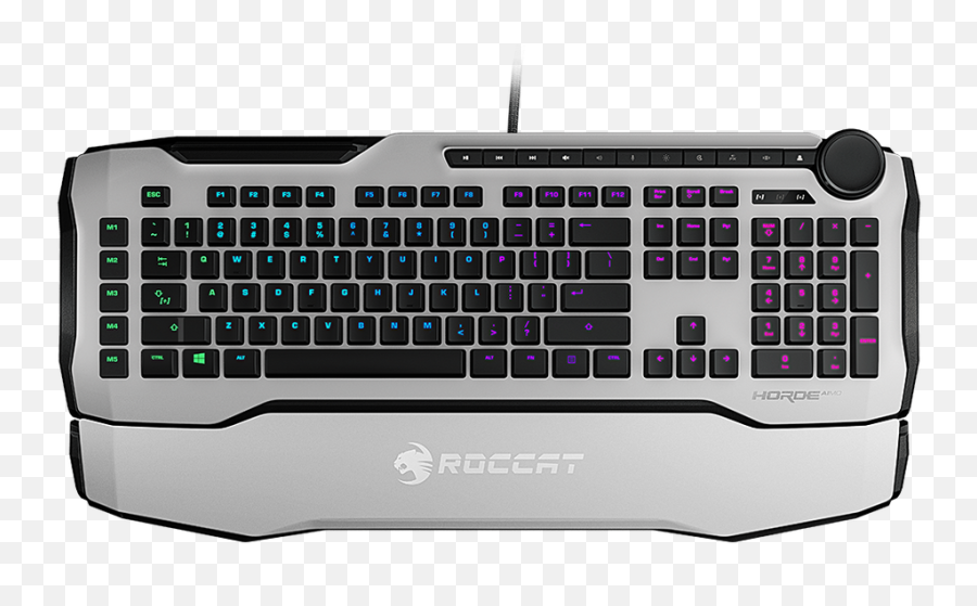 Horde Aimo Membranical Rgb Gaming Keyboard By Roccat - Roccat Horde Aimo Png,Horde Icon