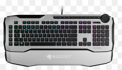 Horde Aimo Membranical Rgb Gaming Keyboard By Roccat - Roccat Aimo png