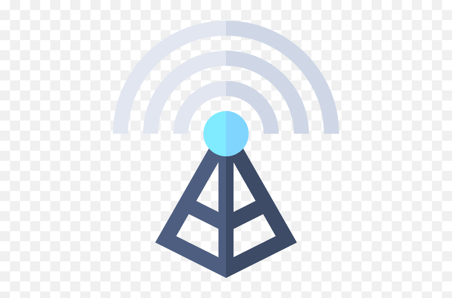 Radio Tower - Free Communications Icons Png,Visio Icon