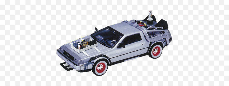 Back To The Future 3 - Delorean Time Machine Delorean Back To The Future Iii Png,Delorean Png