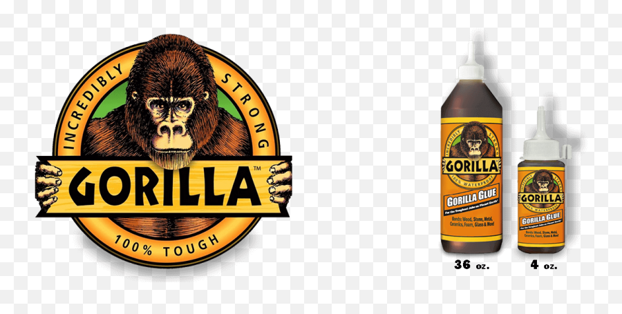 Download Gorilla Glue Premium Waterproof Wood Adhesive - Gorilla Wood Glue Logo Png,Gorilla Logo