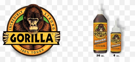 Download Gorilla Glue Premium Waterproof Wood Adhesive - Gorilla Wood Glue Logo Png,Gorilla Logo