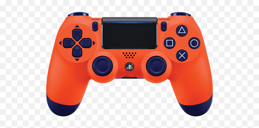 New Playstation 4 Dualshock Wireless - Dualshock 4 Orange Sunset Png,Ps4 Controller Png