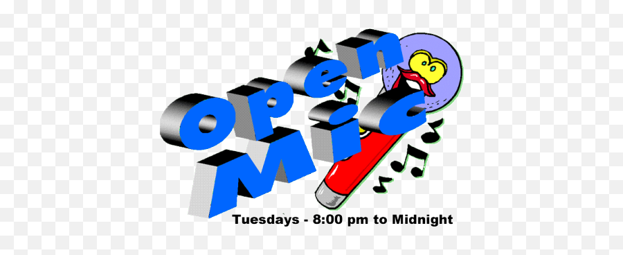 Open Mic Png Image With No Background - Graphic Design,Open Mic Png
