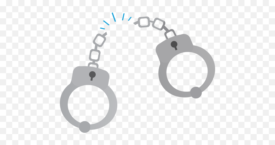 Broken Handcuffs Transparent Png Image - Broken Handcuffs Transparent,Handcuffs Transparent Background