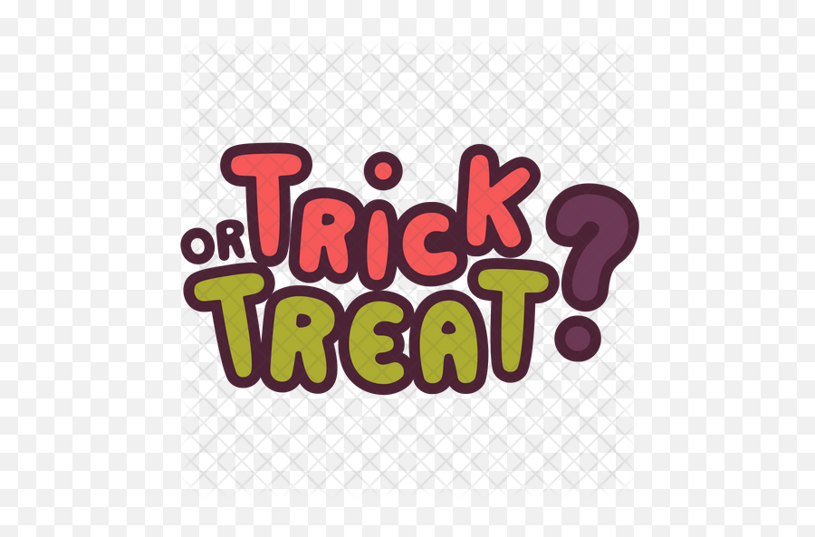 Trick Or Treat Icon - Graphic Design Png,Trick Or Treat Png