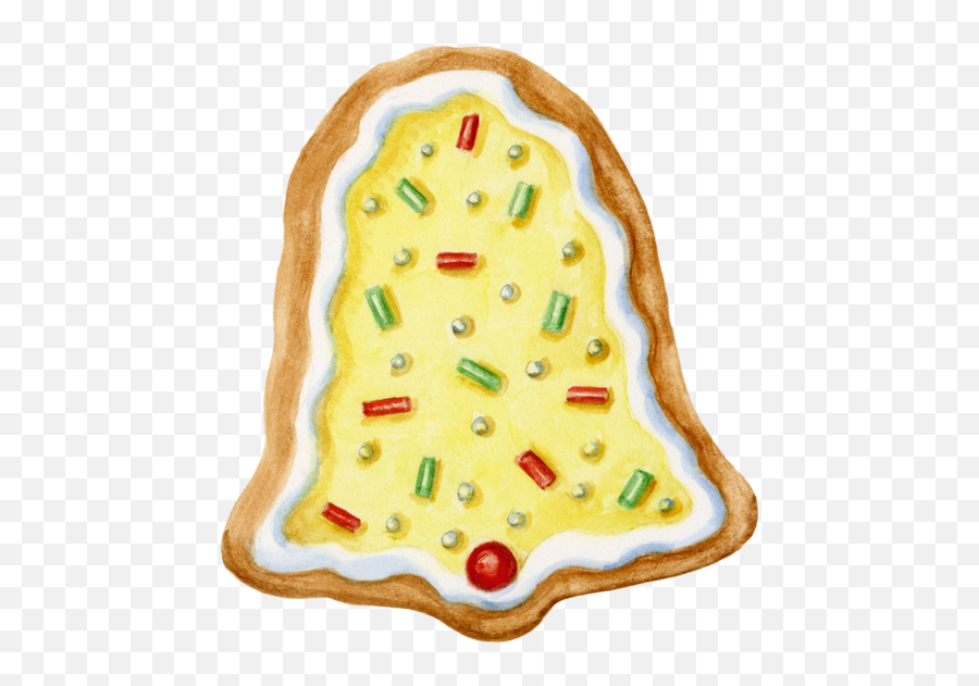 Tube Noël Biscuit Cloche - Christmas Sugar Cookie Png Christmas Sugar Cookies Png,Christmas Cookies Png