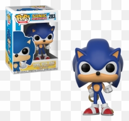 Funko - Sonic With Ring 283 Pop png