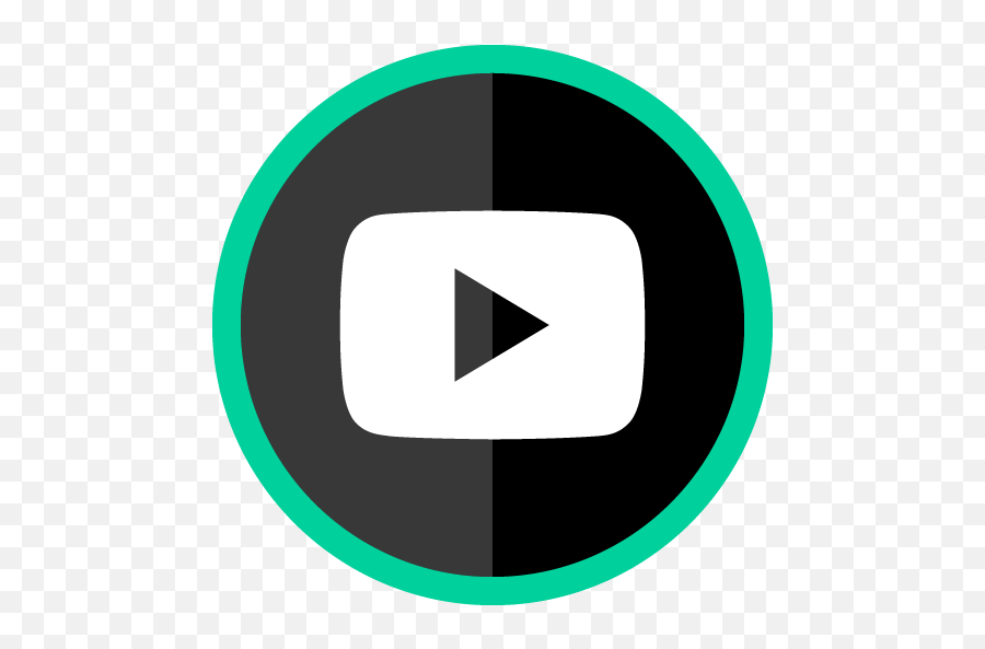 Youtube Play Button Icon - Circle Png,Youtube Play Button Png