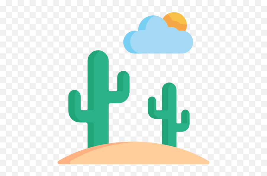 Desert - Free Nature Icons Illustration Png,Saguaro Png