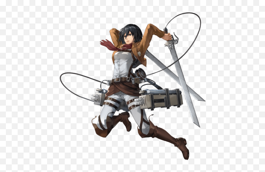Attack - Action Figure Png,Mikasa Png