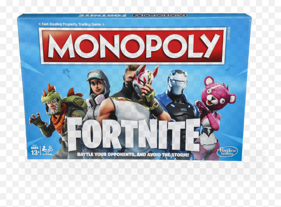New Monopoly Board Game Fortnite Edition - Fortnite Toys For Boys Png,Monopoly Money Png
