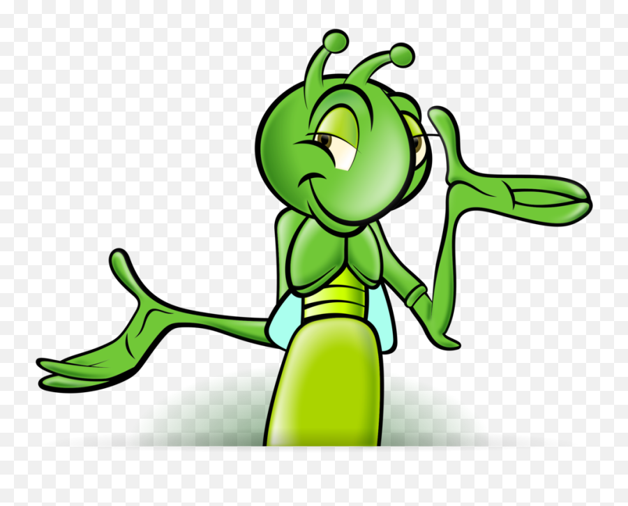 Human Behavior Plant Flower Png Clipart - Crickets Cartoon,Jiminy Cricket Png