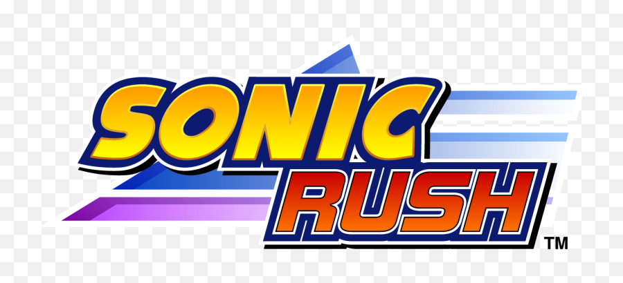 Rush Logo Png - Sonic Rush Logo Png,Sonic Logo Transparent