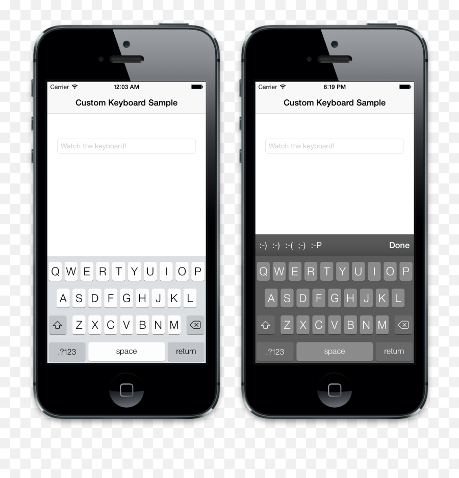 Buttons To Ios Keyboard In C - Mobile Text Field Design Png,Iphone Keyboard Png