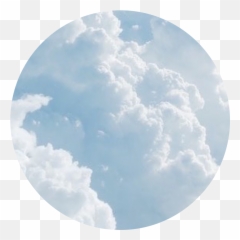 Blue Sky Clouds Blueclouds - Aesthetic Background png