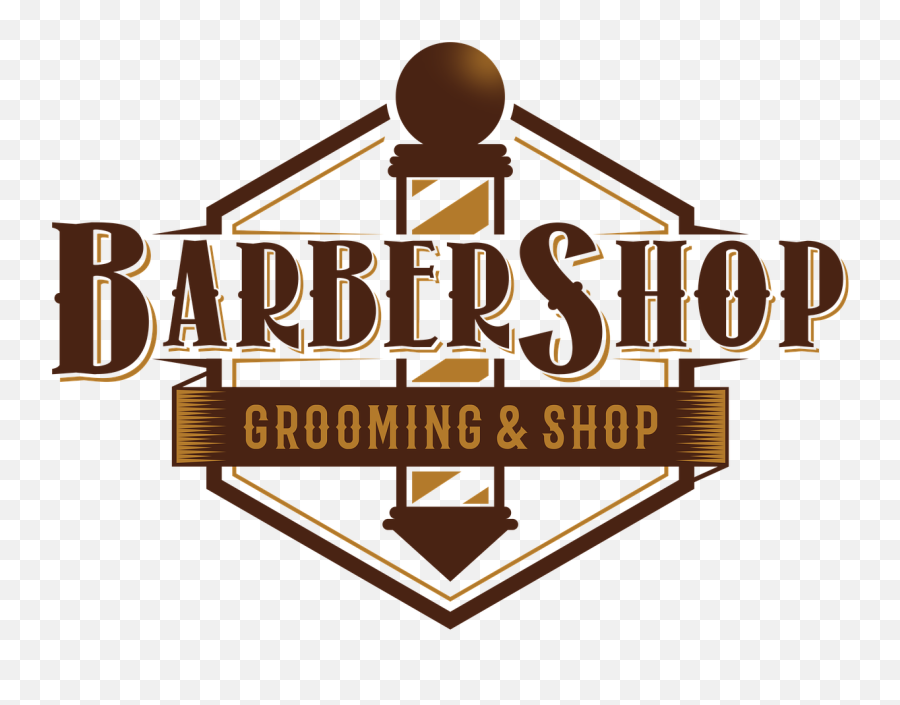 Logotype Emblem Barber Png Shop Logo