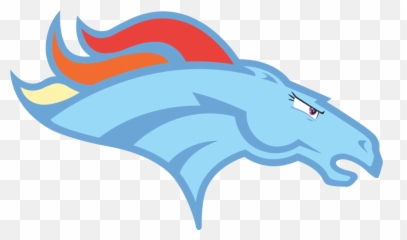 Denver Broncos Nfl Logo - Clipart Black And White png