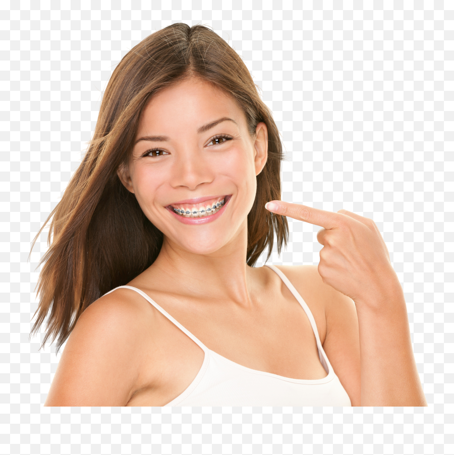 Teenager Metal Braces - Optima Dentistry At Garland Woman Dental Smiles Png,Braces Png