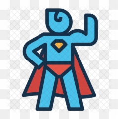 Strong Man Icon Of Colored Outline - Authenticity Icon Png,Strong Man Png