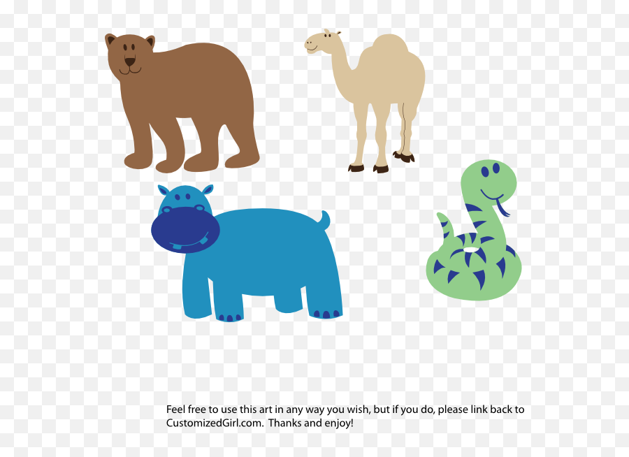 Hd Png Download - Desenhos De Animais Selvagens Coloridos,Camel Transparent Background