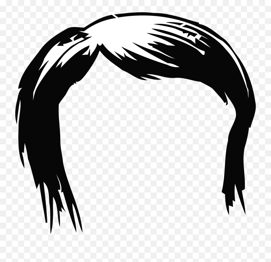 Download Hd Im Such A Troll Transparent Png Image - Nicepngcom Hair Only Black And White,Troll Transparent