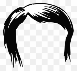 Download Hd Im Such A Troll Transparent Png Image - NicePNGcom Hair Only Black And White