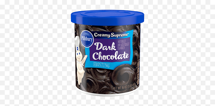 Creamy Supreme Dark Chocolate Frosting Pillsbury - Pillsbury Creamy Supreme Dark Chocolate Frosting Png,Chocolate Png