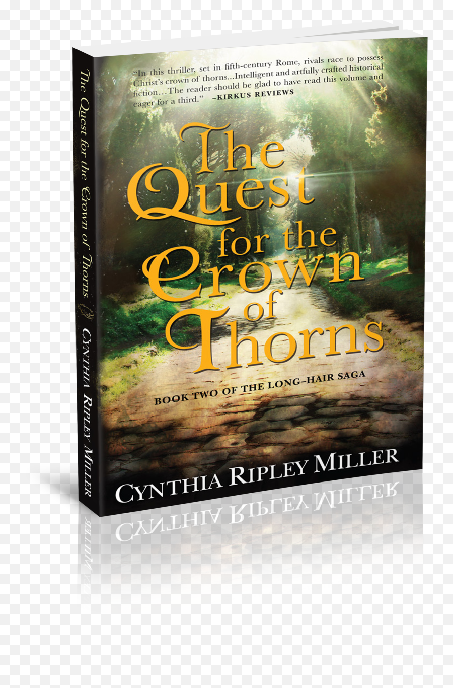 The Quest For Crown Of Thorns - Cynthia Ripley Miller Book Cover Png,Crown Of Thorns Png