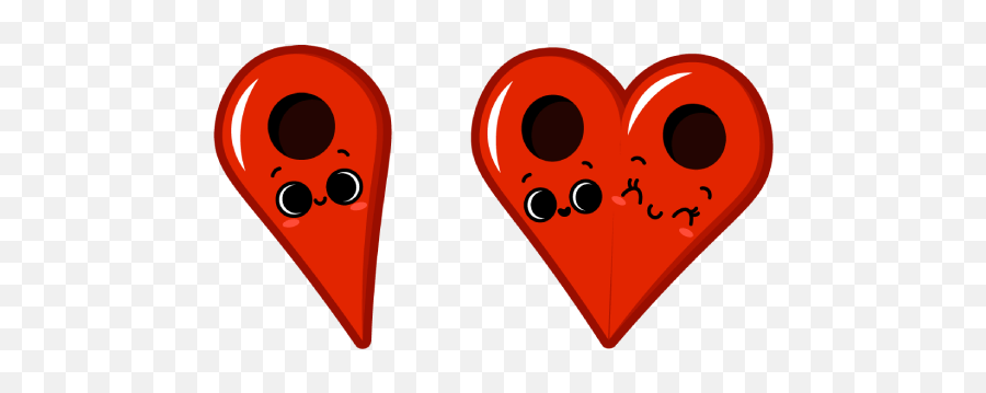 Cute Pin Drop In Love Cursor - Language Png,Pin Drop Png