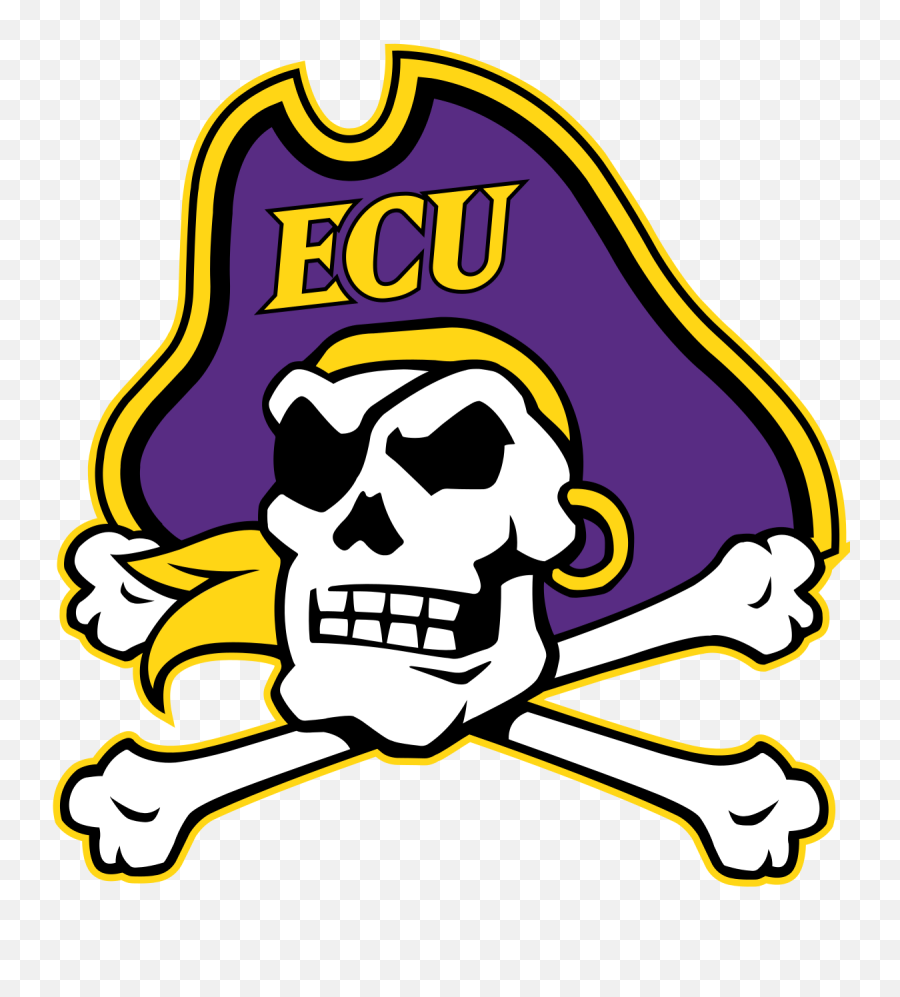 East Carolina Pirates Logo Evolution History And Meaning - East Carolina University Logo Png,Raiders Skull Logo