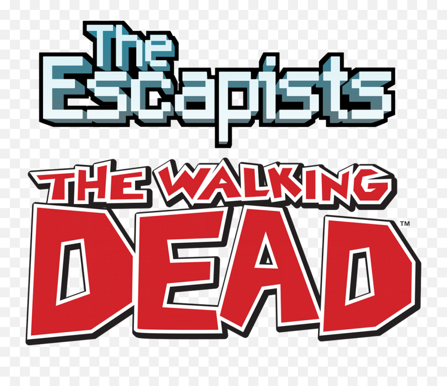 The Escapists Walking Dead Is Coming To Ps4 Next Month - Escapists The Walking Dead Logo Png,Playstation 3 Logo