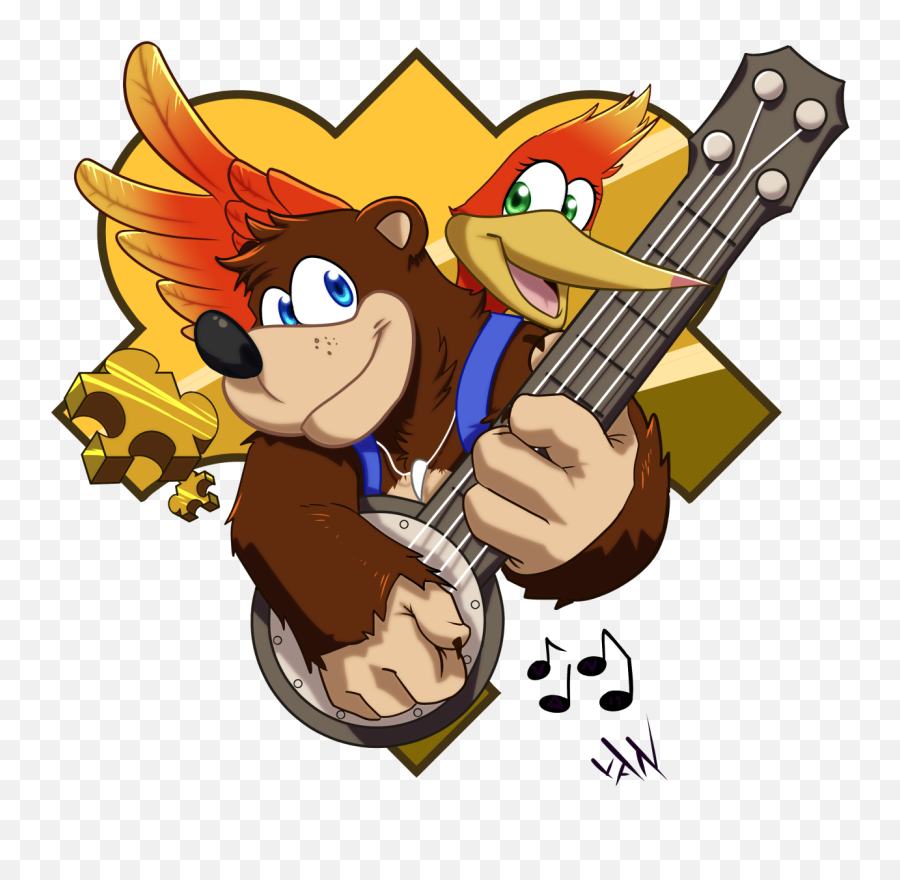 Welcome Back Banjo - Banjo And Kazooie Cartoony Png,Banjo Kazooie Png